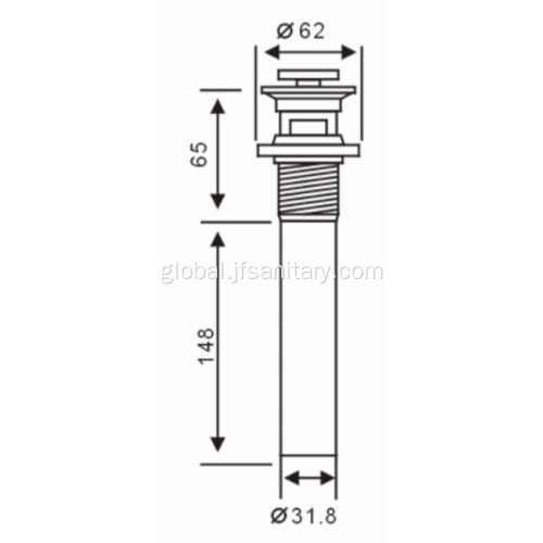 Towel Rail Pop Up Drain Supplier